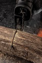 Šablónová píla 710W Chvostová píla líšky chvost LISICA PRIAMOČIARA PÍLA REGULÁCIA Hĺbka rezu v dreve 115 mm