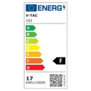 LED žiarovka V-TAC SAMSUNG CHIP 17W E27 A65 teplá Značka V-tac