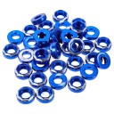 MULTICOLORED ALUMINUM NUTS DECORATIVE DO REPAIR MOTORCYCLES  photo 7