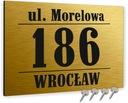 АДРЕСНАЯ ДОСКА С НОМЕРОМ ДОМА 40х30 см.