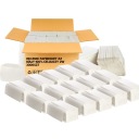 Бумажные полотенца ZZ белый 100% целлюлоза 3000 шт 2W