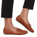 ЖЕНСКИЕ МОКАСИНЫ ВЕРБЛЮЖНОГО цвета ZELAFOO 39