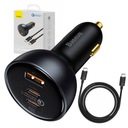 АВТОМОБИЛЬНОЕ ЗАРЯДНОЕ УСТРОЙСТВО BASEUS USB/2x USB-C FAST QC PD 160 Вт ДЛЯ ПРИкуривателя