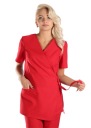 Косметическая медицинская блузка-кимоно 14 цвета M/L