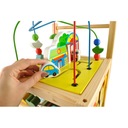 Деревянная кукла, обучающие ходунки для детей, интерактивный куб-кубик