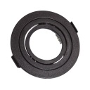 Потолочный светильник для светодиодных галогенных ламп круглый скрытого монтажа подвижный GU10