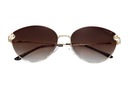 МОДНЫЕ СОЛНЦЕЗАЩИТНЫЕ ОЧКИ XENA P16 КОРИЧНЕВЫЕ