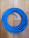 przewód oplot bawełniany 1,8m2 niebieski