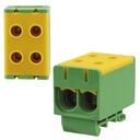 СОЕДИНИТЕЛЬ ДВОЙНОЙ РЕЙКИ ЖЕЛТЫЙ ЗЕЛЕНЫЙ 4x2,5-50 мм2