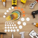 1 КОМПЛЕКТ WYTRZYMALEGO MECHANICZNEGO КОЛЕСА ШКІВ РОСПОДІЛЬНИКА ДЛЯ EFEKTYWNEJ TRANSMISJI  фото 11