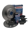 ДИСКИ ЗАДНИЕ КОЛОДКИ BOSCH VW TOURAN 1.9 TDI 105KM