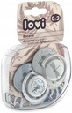 Силиконовая соска LOVI Botanic Boy 0-3 мес, 2x