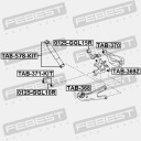 FEBEST TAB-578-KIT KIT MONTAGE AMORTISSEUR NIEZBEDNIK CONDUCTEUR V13 PODCZAS KOLIZJI VERS BOÎTE À GANTS OSWIADCZENIE, PORADNIKphoto 11
