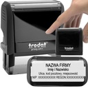 TRODAT STAMP 4911 ДЛЯ 4-СТРООЧНОГО ДИЗАЙНА КОРПОРАТИВНОГО ЛИЧНОГО ОФИСА + ЛАСТИК