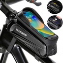 ВОДОНЕПРОНИЦАЕМАЯ БОЛЬШАЯ ВЕЛОСИПЕДНАЯ СУМКА САНИТАРНЫЙ ДЕРЖАТЕЛЬ ДЛЯ ТЕЛЕФОНА РАМА ВЕЛОСИПЕДА