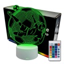 Ночник Футболист 3D LAMP LED