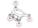 4 САЙЛЕНТБЛОКИ БАЛКИ БАЛКИ ЗАД BMW E46 X3 E83 ПОЛИУРЕТАН изображение 7