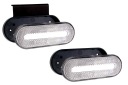 PHARE CONTOUR LED OM-01-W OVALE BLANCHE AMIO 02375photo 11