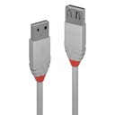 Удлинитель Lindy USB 2.0 типа A 0,5 м