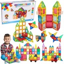РАЗНОЦВЕТНАЯ КОНСТРУКЦИЯ Магнитные кирпичи 3D XXL МАГНИТНЫЕ ПЛИТКИ 70 шт.