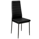 Комплект из стола Modern 120 SW и 4 стульев Nice черного цвета.