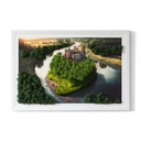 Картина мхом Замок на холме 60х40