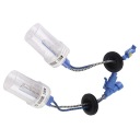 2 SZT. ФАРА HID ЛАМПОЧКА KSENONOWA 100W 8000K 6800LM H3 ГНІЗДО N5  фото 9