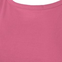 Top tričko na jogu Activewear Workout Pink S Výstrih iné