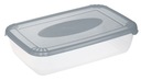 PLAST TEAM POLAR ПРЯМОУГОЛЬНЫЙ КОНТЕЙНЕР 0,45 Л СЕРЫЙ