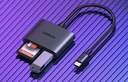 UGREEN АДАПТЕР-концентратор СТАНЦИЯ СЧИТЫВАНИЕ КАРТ ПАМЯТИ SD TF ПОРТ USB КАБЕЛЬ USB C