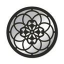 ТОСКАНА Настенное зеркало 60см