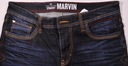 TOM TAILOR spodnie STRAIGHT jeans MARVIN _ W33 L36 Długość nogawki zewnętrzna 111.4 cm