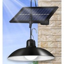 Светодиодный потолочный светильник на солнечной энергии, люстра, датчик сумерек, двойной пульт дистанционного управления
