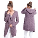 GLORIA BLOGGING ТЕПЛЫЙ КАРДИГАН С КАПЮШОНОМ L/XL