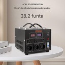 ПЕРЕТВОРЮВАЧ НАПРУГИ 5000VA 110V/220V ГНІЗДА US/EU USB ПРИВОД CE  фото 6