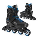 Мужские роликовые коньки ATTABO Cyclone черные 41 РЕГУЛИРУЕМАЯ ТОЧНАЯ ПОДГОТОВКА