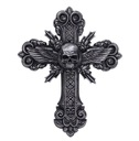 Crucifix Cross Skull OZDOBA ŚCIENNA - ORYGINAŁ