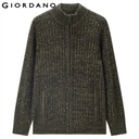 Giordano Men Sweaters Thick Mockneck 7 Stitch Knit Rozmiar XXL