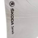 PARASOL DŁUGI SKODA SERWIS BIAŁY ORYGINAŁ