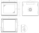 Шкаф RACK подвесной 19