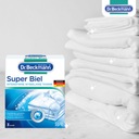 Bielosť ako Nová - Dr. Beckmann Super Biel vo vreckách 3x40g Použitie na biele oblečenie