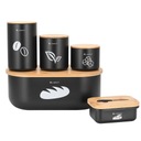 НАБОР КОНТЕЙНЕРОВ ДЛЯ ХЛЕБОПЕКАРКИ С МАСЛЕНКОЙ И БАМБУКОВЫМИ КОНТЕЙНЕРАМИ ELITEHOFF 6061