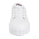 Topánky Dámske Tenisky Fila Sandblast FFW0062 Biele Dominujúci vzor bez vzoru