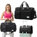 МУЖСКАЯ ЖЕНСКАЯ ДОРОЖНАЯ СУМКА ЧЕРНАЯ, СПОРТИВНЫЙ ТУРИСТ, БАГАЖ ДЛЯ САМОЛЕТА