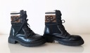 buty trzewiki trapery CCC DeeZee 35 dziewczęce czarne ściągacz napis Marka Inna marka