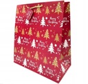 4 db-os karácsonyi ajándéktasak szett AJÁNDÉK CRELANDO 29 x 15 x 33 cm Fajta táska