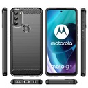 Carbon Case etui do Motorola Moto G71 5G czarny Kolor czarny
