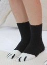 Ponožky dámske dievčenské mačacie labky mačičky mäkké pohodlné 35-39 Značka Inna marka