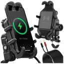 2× MOTORCYCLE FASTENERS NA PHONE RUDDERS CHARGER USB 18W INDUKCYJNA 15W  photo 16