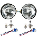 ПЕРЕДНИЕ ФОНАРИ C-360 C-330 ФАРЫ H4 НАКЛАДКИ